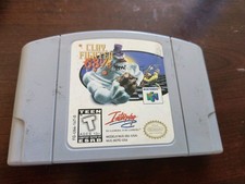 Clay Fighter 63 1/3 Game Cartridge (Nintendo 64, N64, 1997) Authentic TESTED