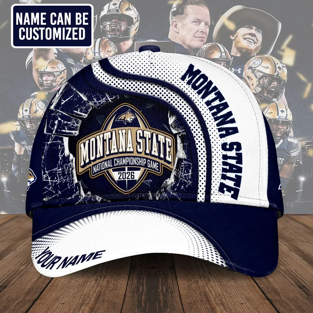 Personalized Montana State  Football Classic Cap