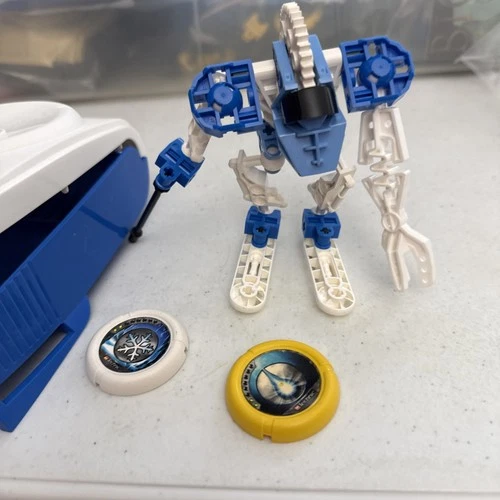 Lego Technic: Throwbot/Slizer: Ski / Ice Set 8501 - w/  Case And Disks