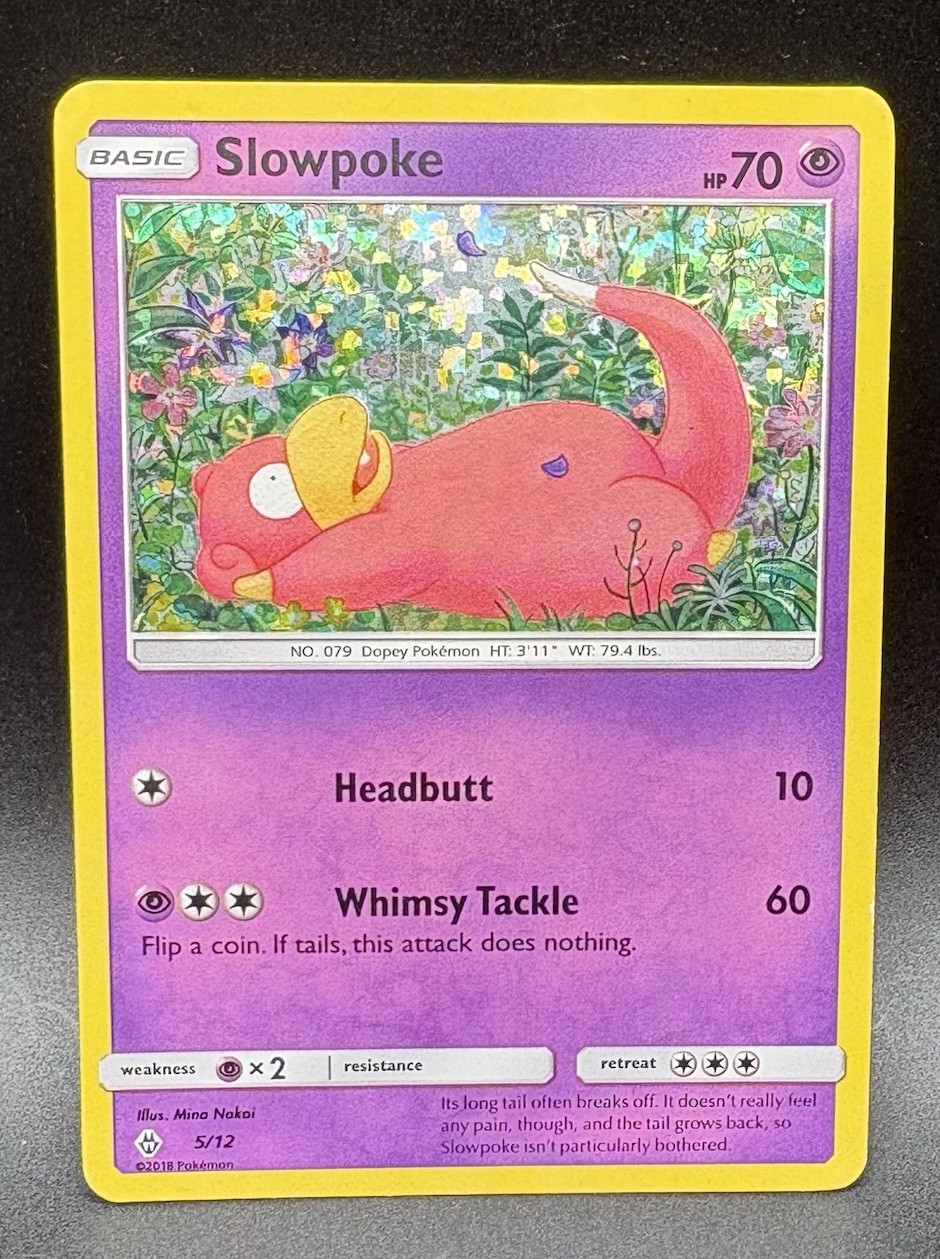 Pokémon TCG 2018 McDonald’s Slowpoke 8/12 MP