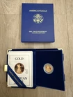 * 1988 * American Gold Eagle Proof Coin, 1/10 oz ($5),  With U.S. Mint OGP/COA *