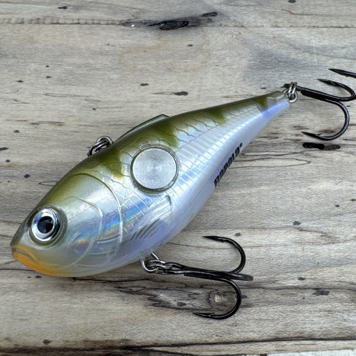 ラリック Rapala CNR-6 Clackin' Rap 06 Lipless Crankbait YELLOW PERCH - FAST