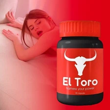 El Toro Longer Sex Time Capsules Supplement Natural & Herbal Dietary Supplement