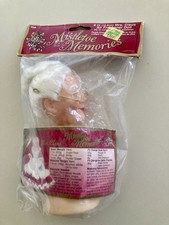 Fibre Craft Mistletoe Memories Mrs Claus 6 Doll Pattern Crochet Vintage
