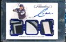 2022 Panini Flawless Yermin Mercedes Triple Patch Autographs Sapphire #/15