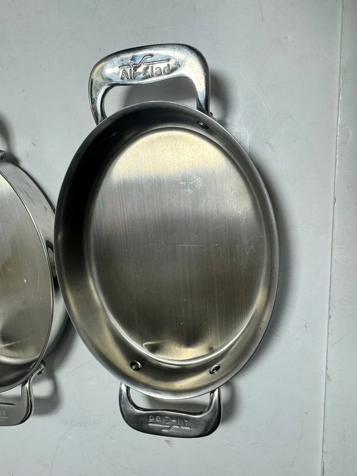 全包迷你砂锅椭圆形带侧手柄 7x5 (h) — 第 2/4 张图片