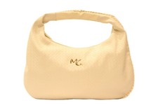 MANILA GRACE S5/J/B807 HOBO BAG INTR borsa a spalla in ecopelle col. burro MA332