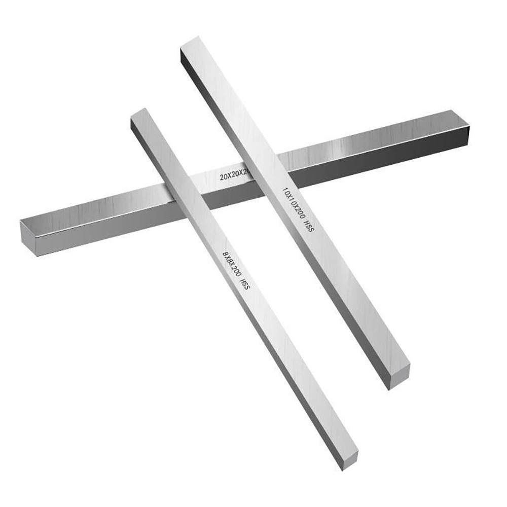 HSS Flat Bar Strip High Speed Steel Lathe Turning Tool 0.5-35mm Thick 200mm Long