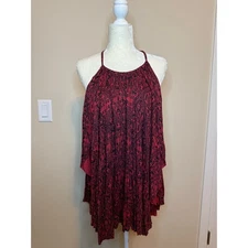 Free People high neck low back halter top