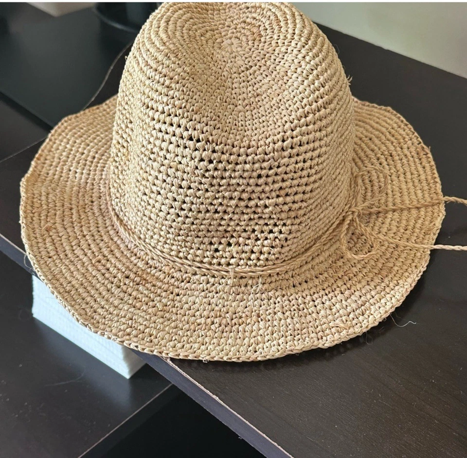 Sombrero de cubo de rafia Hat Attack para mujer Foto 3 de 4