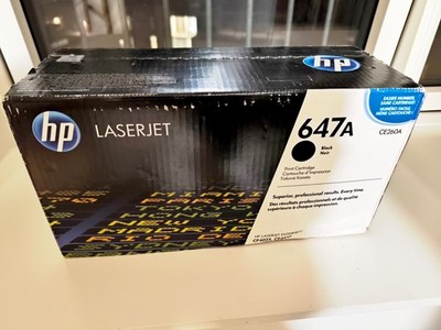 HP 647A Laserjet Toner Black - Original Toner - Factory Sealed