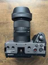 Sony FX30 Digital Cinema Camera and Sigma 18-50mm DC DN Contemporary Lens Kit
