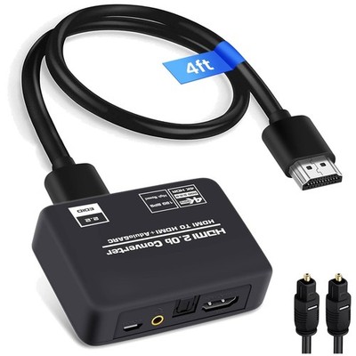 ARC Optical Toslink SPDIF Audio Adapter Splitter