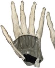 Vintage Halloween Skeleton Hands | Latex Costume Gloves | Style Grim Reaper Prop — photo 6