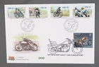 MayfairStamps Ireland FDC 1996 Nakano Perfin Motorcycle Combo US Mixed Frank Fir