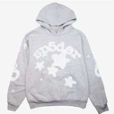 Gray Beluga Spider Hoodie ALL SIZES