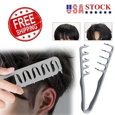 USA Wide Tooth Hair Comb Wide Tooth Comb For Curly Hair Roots Volumizing 