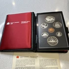 Royal Canadian Mint 1981 Proof Set Commemorative Silver Dollar Seven  Coins