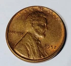 1952 S Lincoln Wheat Cent, Penny, Almost Uncirculated