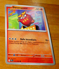 POKEMON FRANCAISE CARD CARTE DARUMAROND 015/094 PFL FR MINT 2025