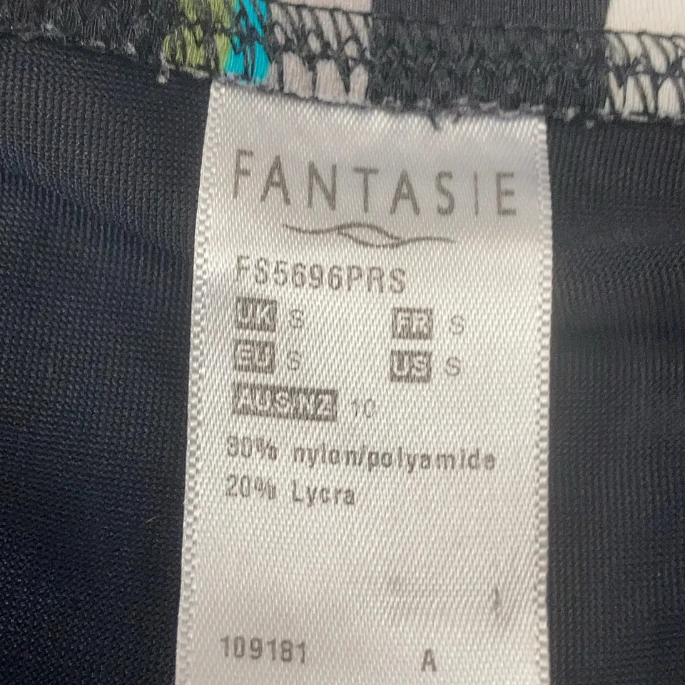 Fantasie, Bikiniunterteil, Größe: S, Schwarz/Mehrfarbig, Elasthan/Nylon #A54 - Bild 4 von 4