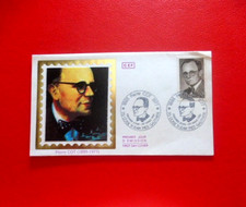FDC sur soie 1er jour : 1986   PIERRE COT  ( 185 - 1977 )