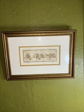 Original Etching Five Owls By Jennifer BerringerProfessionally Framed And Matted