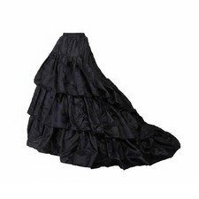 Bridal Dress Petticoat Pleated Bridal Underskirt Lightweight for Wedding Party