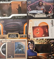 Cartas coleccionables Loki temporada 1 de Upper Deck 2023 - base, paralelo y todas las cartas insertadas