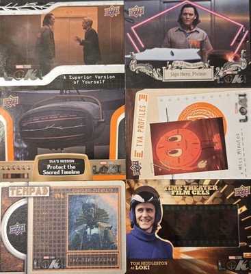2023 Upper Deck Loki Season 1 Trading Cards - Base, Parallel & All Insert Cards