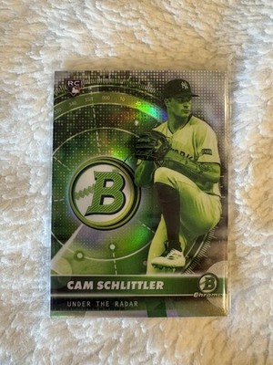 2026 Bowman #UR-2 Cam Schlittler Under The Radar Chrome Insert (RC)