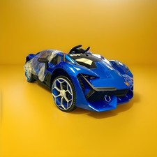Lamborghini Electric Power Licensed Kids Ride on Car Bluetooth,Blue