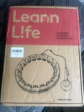 Leann L!fe Upgraded Weighted Fitness Hoop w/ ...