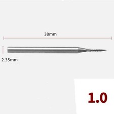 3Pcs Sculpture Carving Triangle Knife 1.0mm Dia Tungsten Steel Engraving Tool