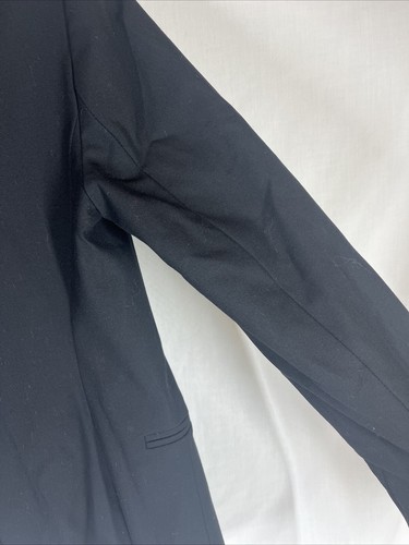 Giacca blazer nera con un bottone in poliestere Zara Inditek nuova con etichetta taglia 4 - Foto 11 di 11