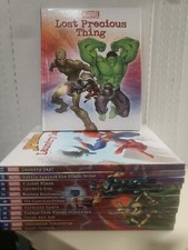 MARVEL Super Hero Library includes 12 Hadcover Book Set NEW