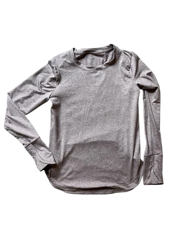 Athleta T Shirt Women's S Long Sleeve Light Mauve Gym Yoga Athletic EXCELLENT ✅