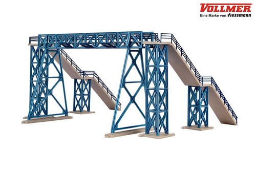 Passerella pedonale Vollmer 45709 H0 - Foto 1 di 3