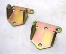 Pair of Chevy Small & Big Block SBC BBC 350 454 Solid Steel Racing Motor Mounts