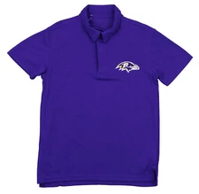 NFL Youth Baltimore Ravens Performance Polo