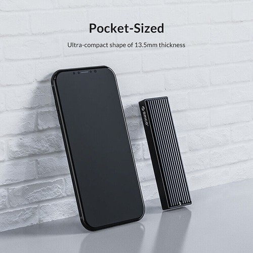M2 NVME SSD to Type-C 3.1 Portable External Drive Enclosure Case Drive Case - 第 6/12 張圖片