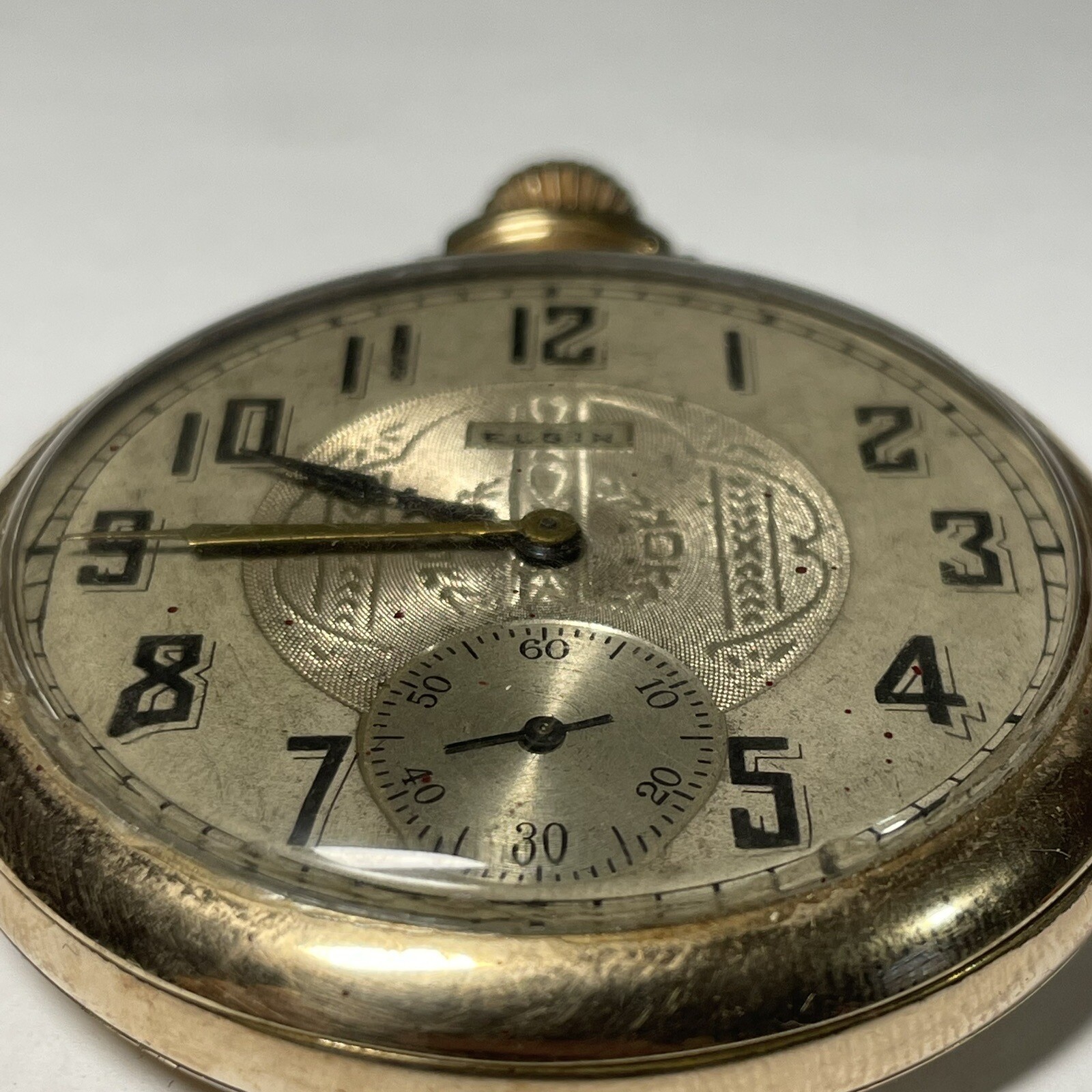 Antique Elgin Wadsworth Referee Pocket Watch Vintage DOESNT RUN eBay