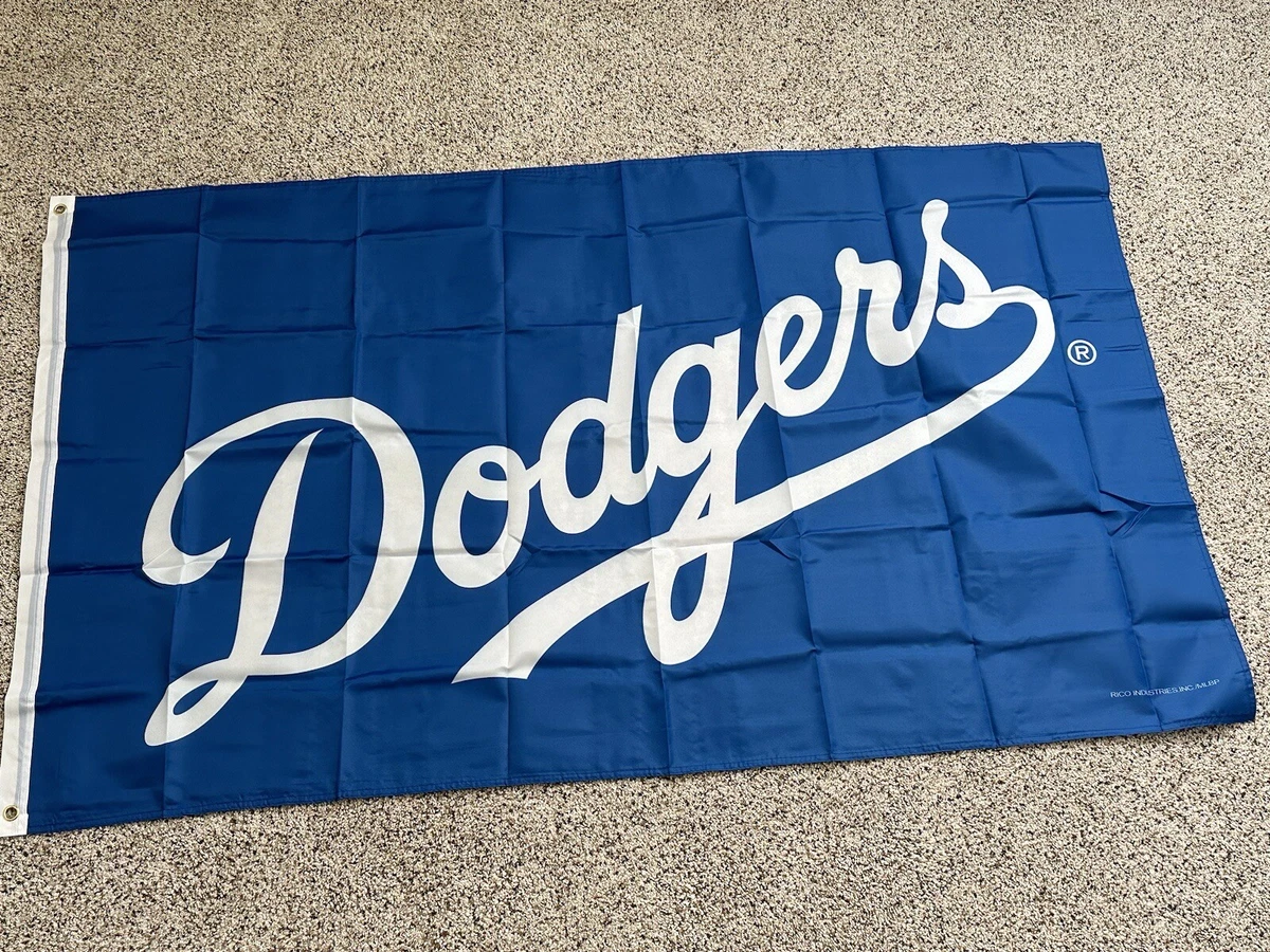 Los Angeles Dodgers Blue MLB Flags for sale | eBay