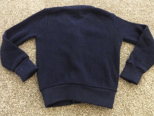 BOYS IZOD LACOSTE NAVY BLUE CARDIGAN SWEATER SIZE 4 - Picture 6 of 6