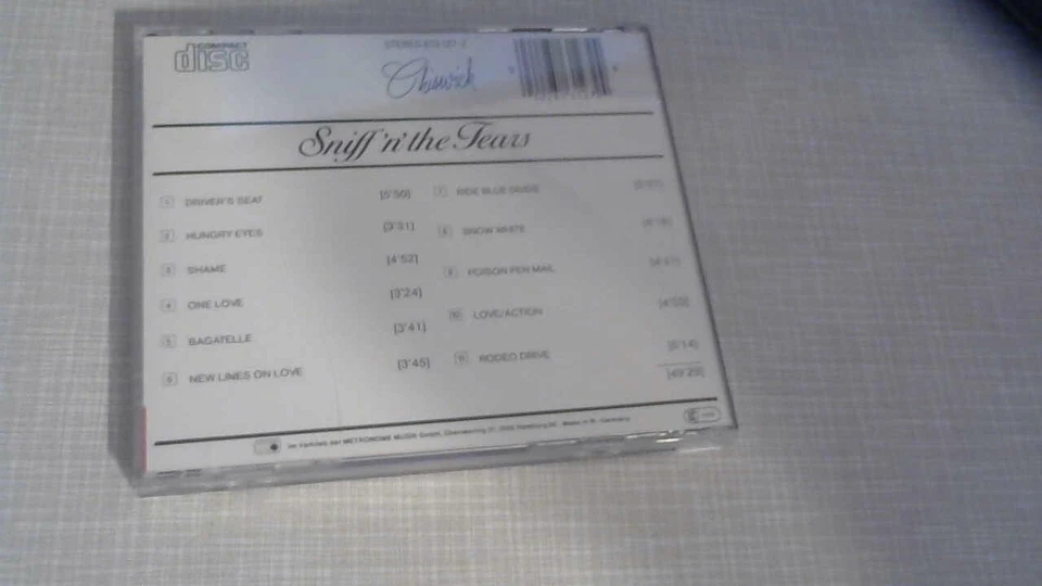 SNIFF`N THE TEARS - " RETROSPECTIVE " (Compilation, 11 Songs) - Bild 2 von 2
