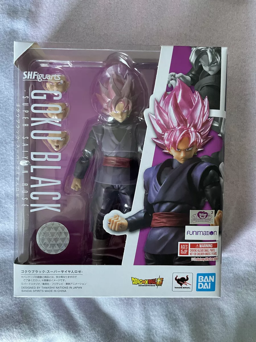 S.H. Figuarts Goku Black Super Saiyan Rose Action Figure Dragon