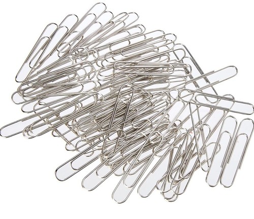 120 fermacarte argento oro clip morsetti metallo per forniture ufficio casa 28MM - Foto 10 di 12