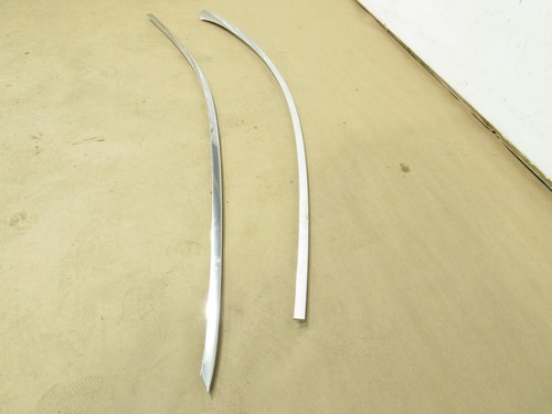 18-20 Mercedes S560 W222 2020 Front Rear Right Window Molding Trim Set Pair :A - Picture 5 of 13