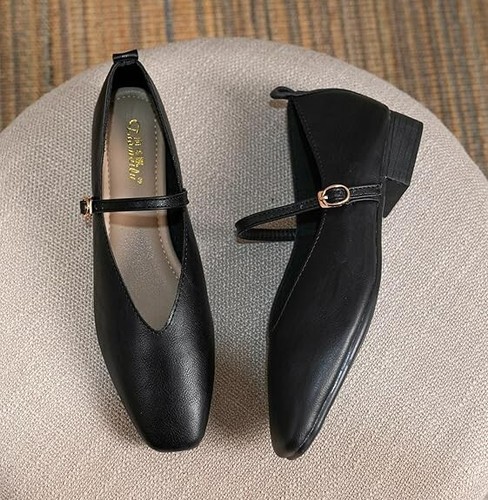 Mary Jane Style Casual Women's Fashion Loafer Shoes | Buyer's Choice - Picture 8 of 22