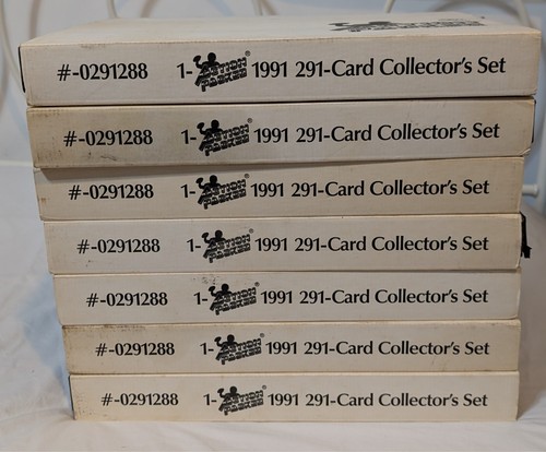 1991 Action Packed Football 291-Card Complete Collector's Set - New x 7